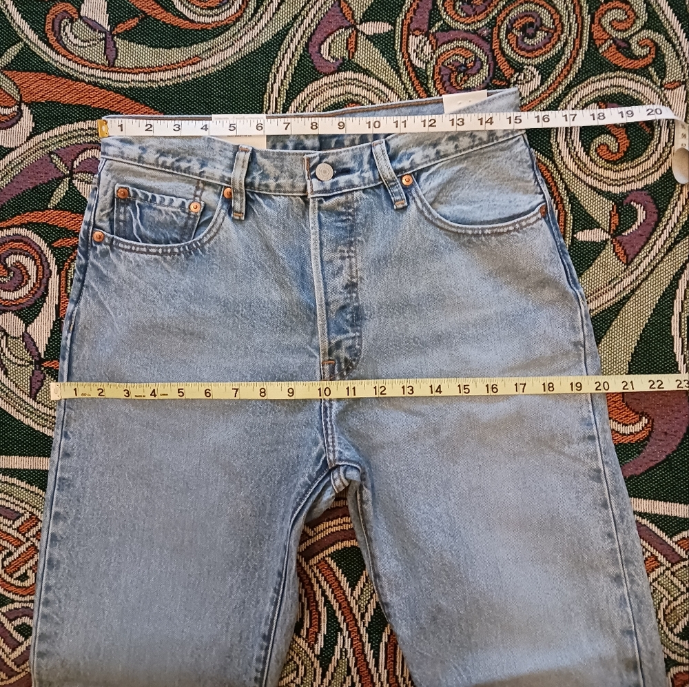 NWT Levi's Circular 501 Original Jeans 29 x 32 - Picture 7 of 14